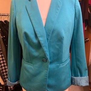 Women’s Turquoise Blazer